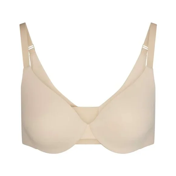 SKIMS Bra Smoothing Intimates 44DDDD 44G SAND NWT Full Coverage Beige Tan 44DDDD - Picture 8 of 10